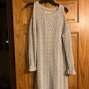 Loft Shoulder-less Sweater Dress